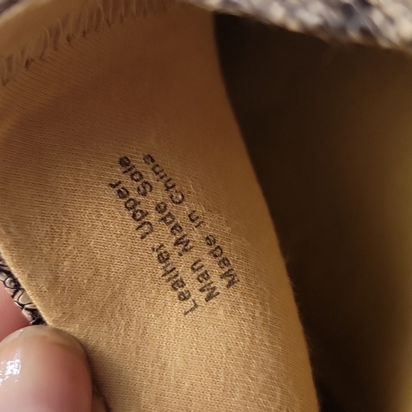 Splendid Snakeskin Nala Mule Size 9 - Picture 4 of 5